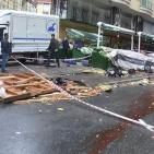 صور: مصرع 4 أشخاص جراء عاصفة ضربت اسطنبول