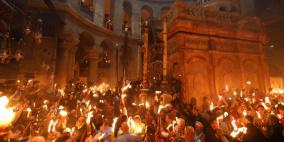 المسيحيون يحتفلون بسبت النور