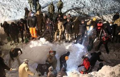 مصرع شخصين في انهيار جليدي شرق تركيا