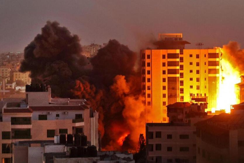 قصف غزة -أرشيف-